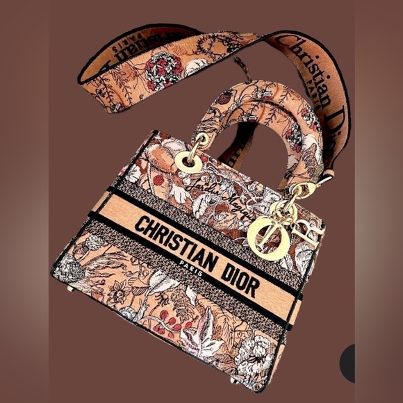 Dior Handbags - Special edition Dior Lunar New Year Medium D-Lite Bag in Powder Pink